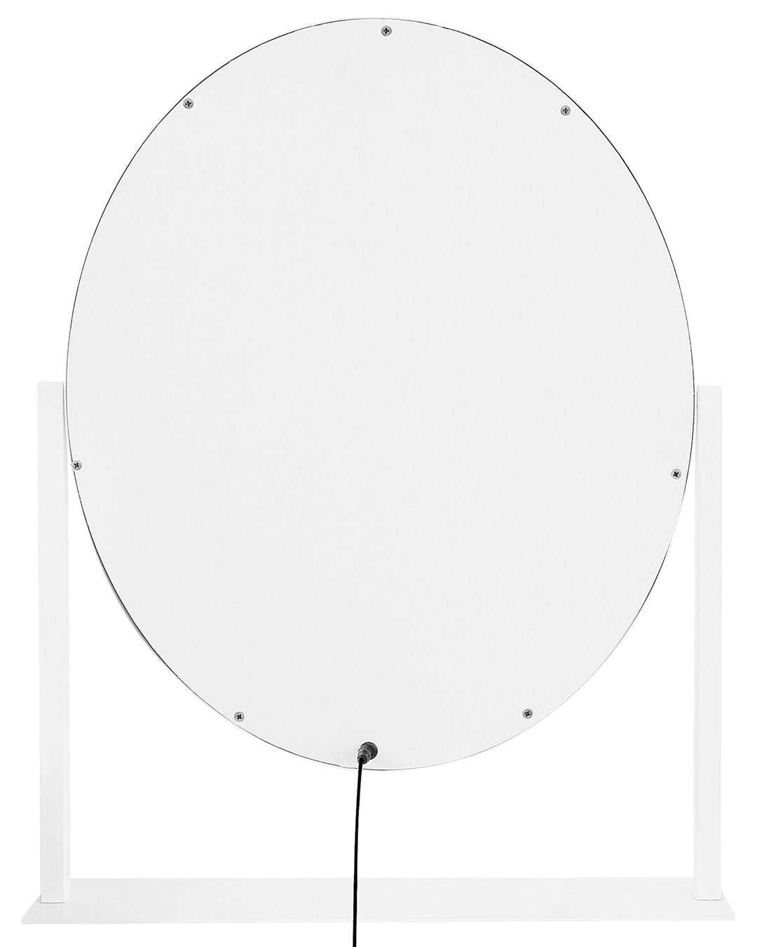 Metal LED Standing Vanity Mirror 50 x 60 cm White Rostrenen