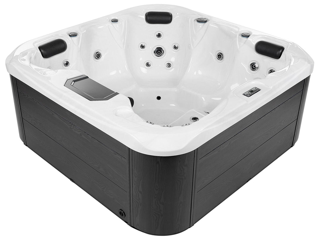 Square Hot Tub with LED White Lastarria