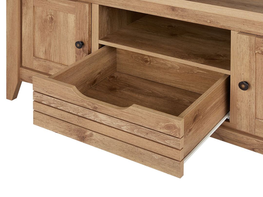 TV Stand Light Wood Agora