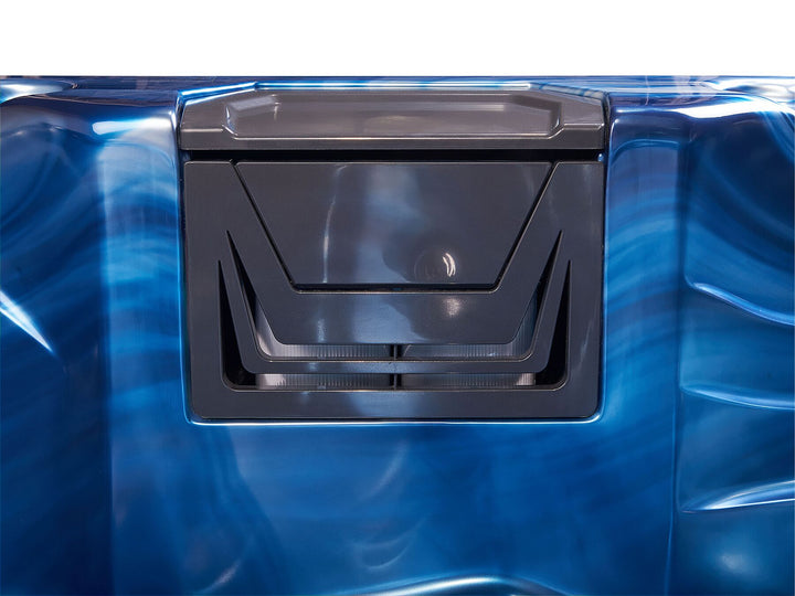 Square Hot Tub with LED Blue Lastarria