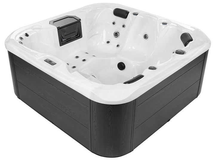 Square Hot Tub with LED White Lastarria