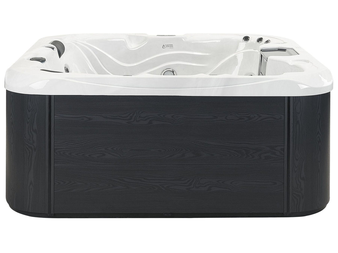 Square Hot Tub with LED White Lastarria