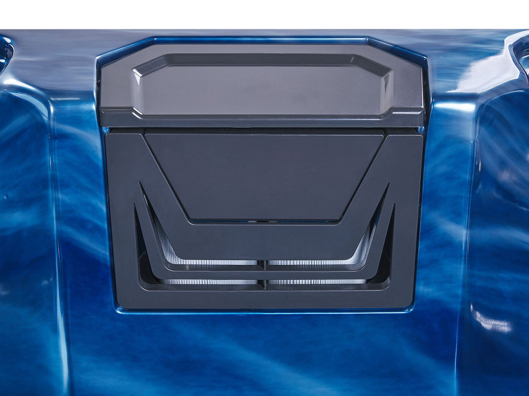 Square Hot Tub with LED Blue Arcelia