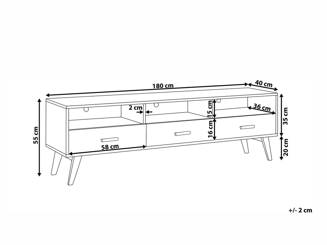 TV Stand White Liberty