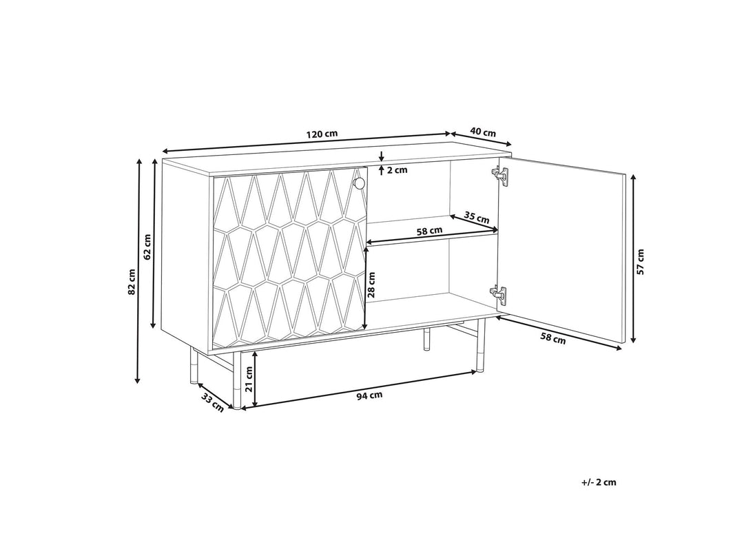 Sideboard White Adante