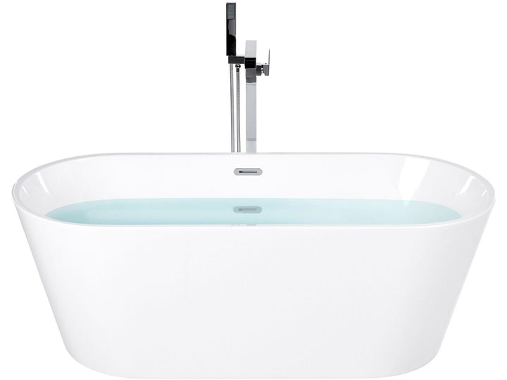 Freestanding Bath 170 x 72 cm White Havana