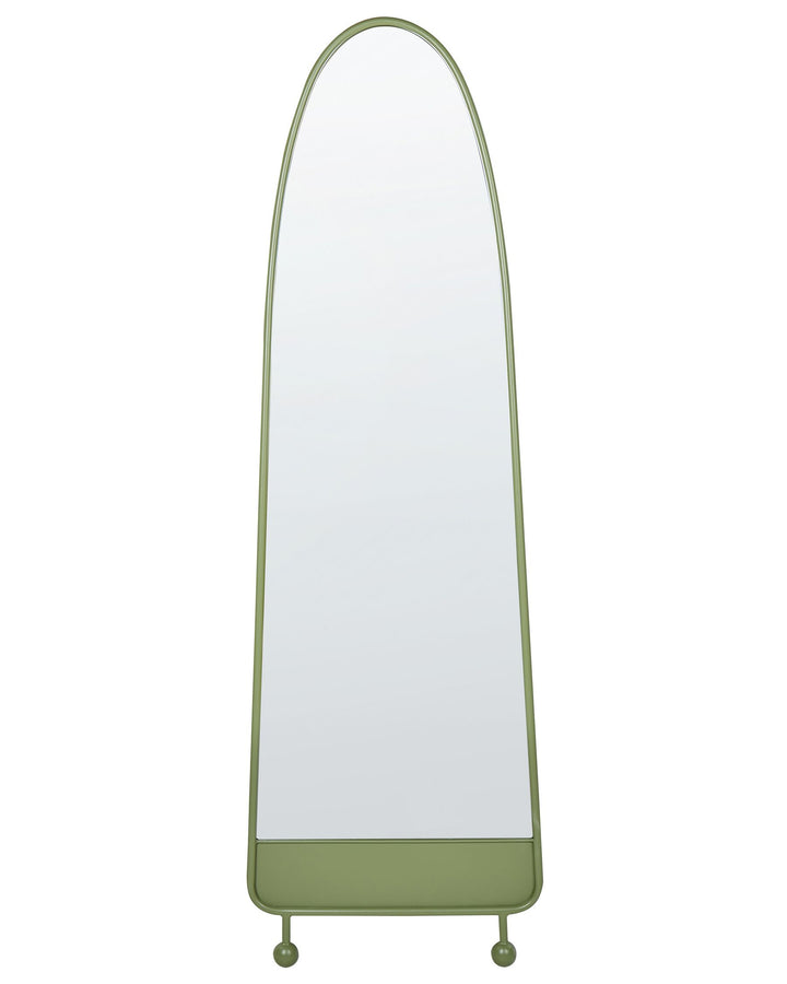 Wall Mirror 146 cm Olive Green Parnay