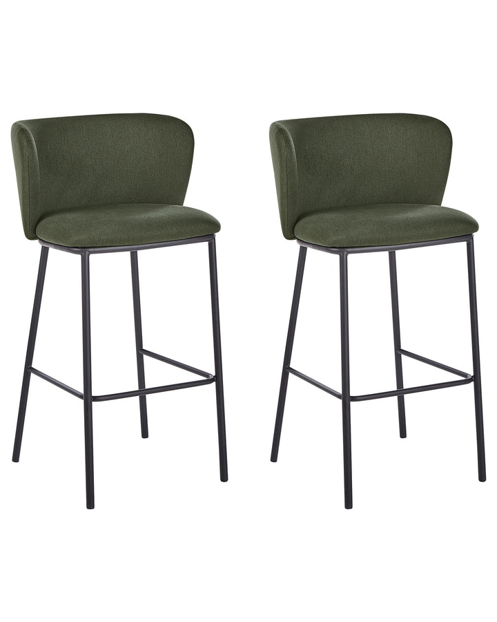 Bar Chair Dark Green Mina