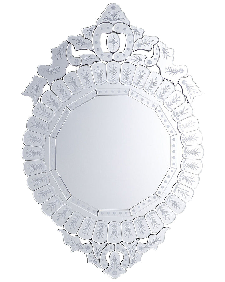 Wall Mirror 100 cm Silver Craon