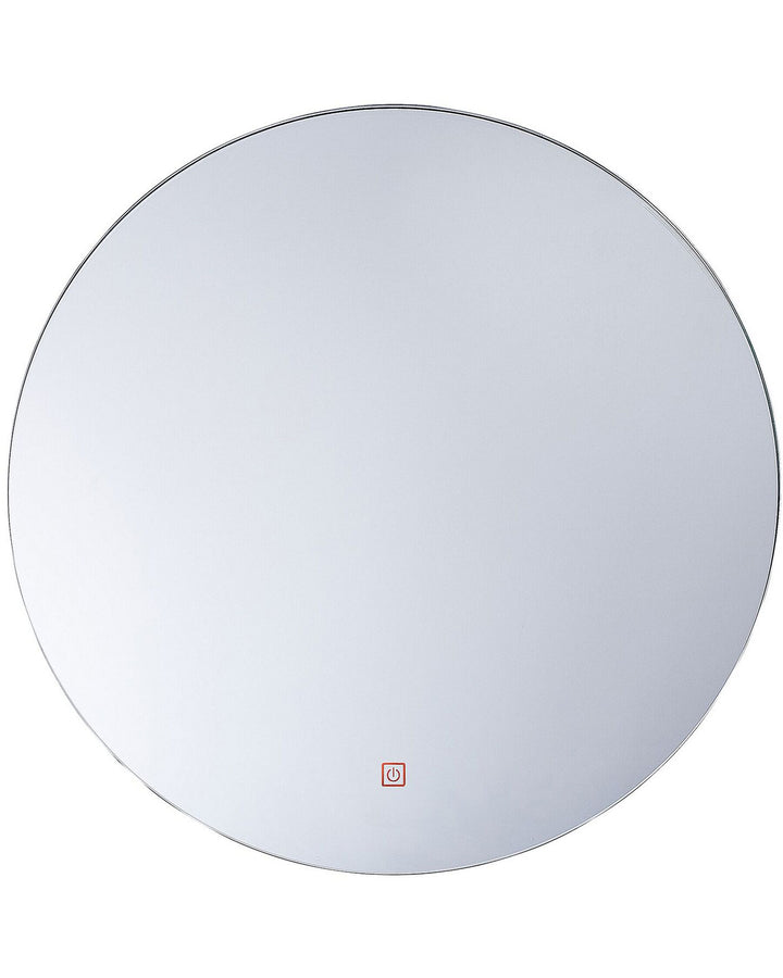 Round LED Wall Mirror ø 60 cm Silver Callac