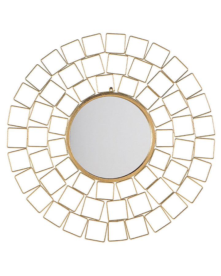 Wall Mirror 90 cm Gold Labrit