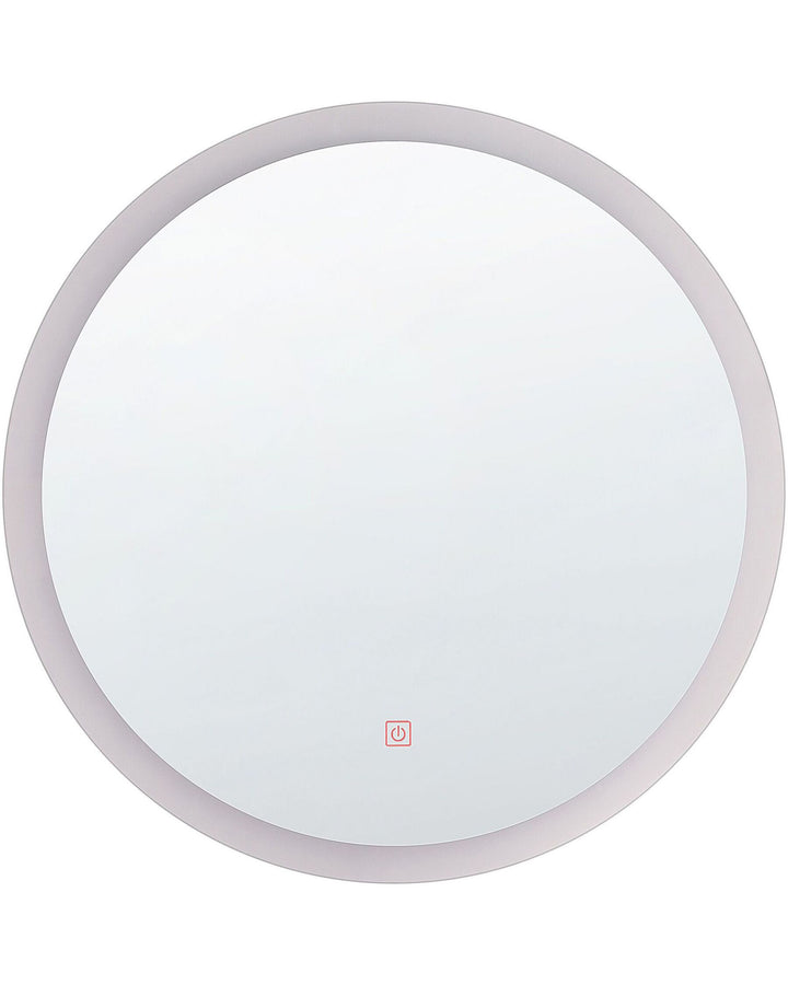 Round LED Wall Mirror ø 58 cm Silver Yser