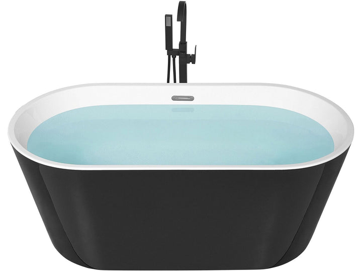 Freestanding Bath 170 x 72 cm Black Havana