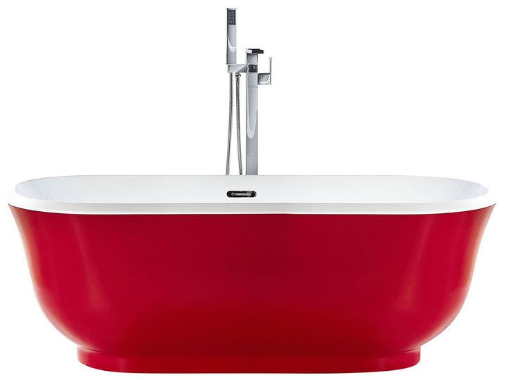 Freestanding Bath 1700 x 770 mm Red Tesoro