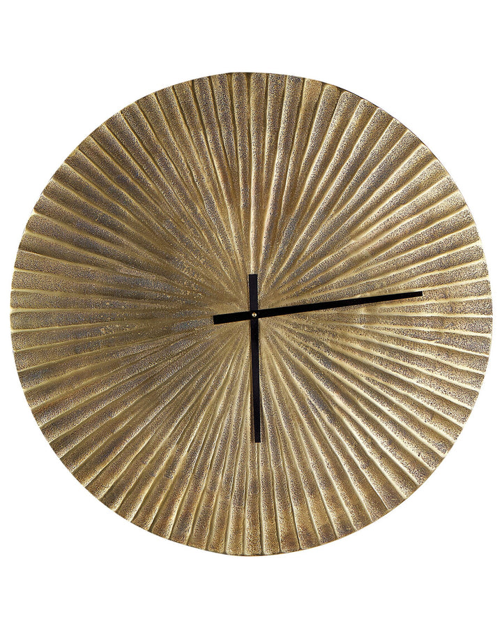 Wall Clock ø 59 cm Brass Vaigai