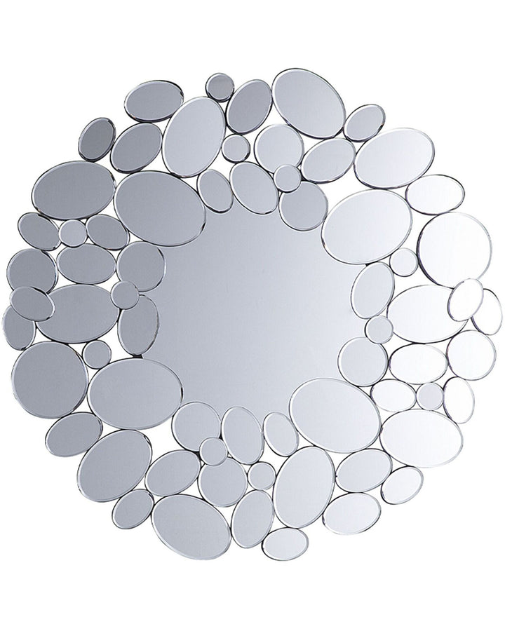 Wall Mirror 70 cm Silver Limoges