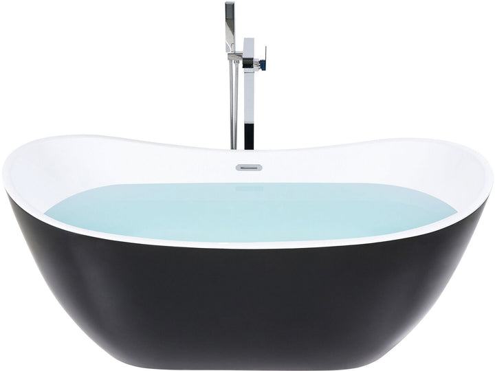 Freestanding Bath 1700 x 770 mm Black Antigua