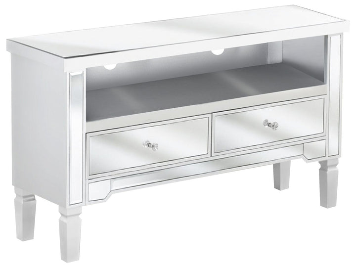 Mirrored TV Stand Silver Nicea