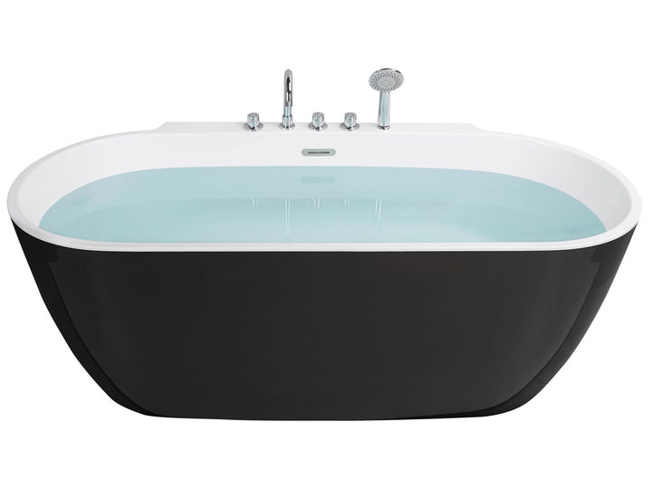 Freestanding Bath 1700 x 800 mm Black Rotso