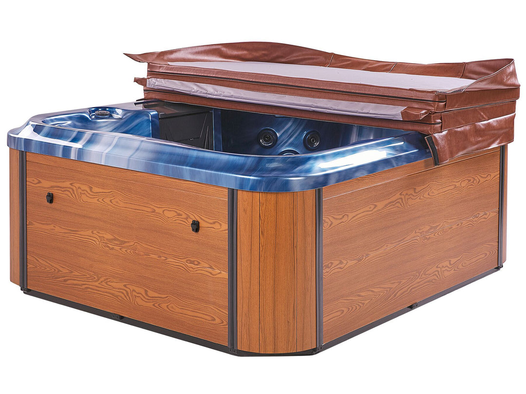 Square Hot Tub with LED Blue Arcelia