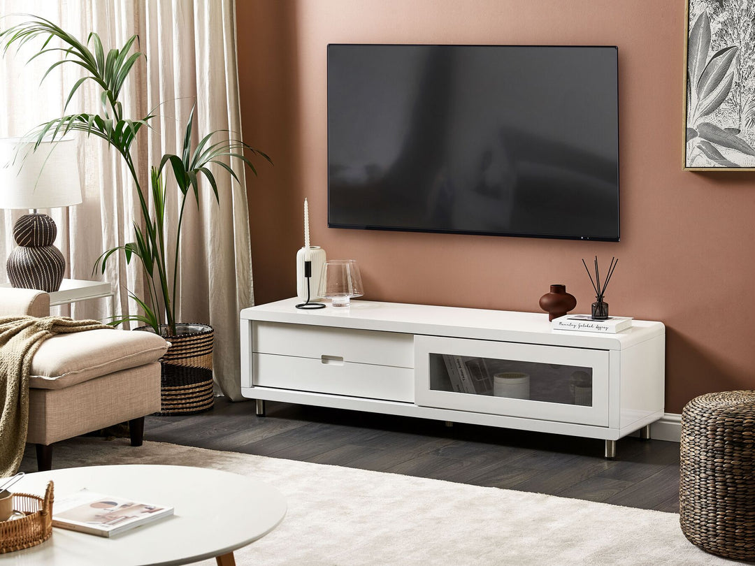 TV Stand White Pemborke