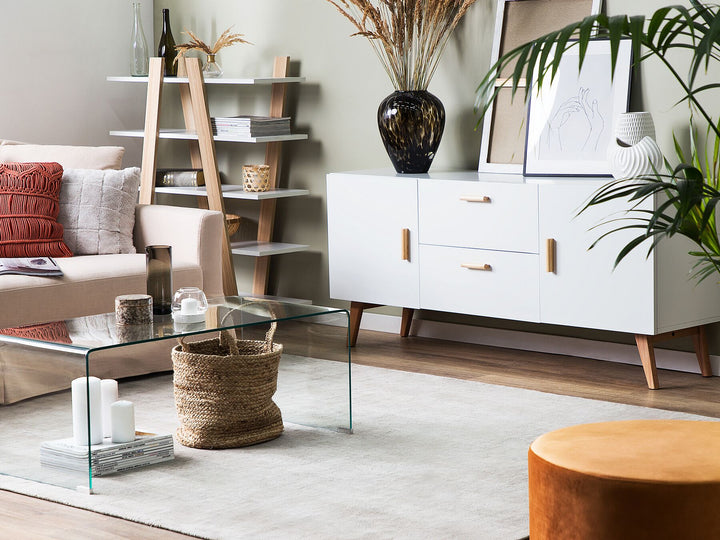 2 Drawer Sideboard White Meet II