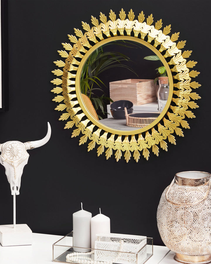 Wall Mirror 60 cm Gold Vorey