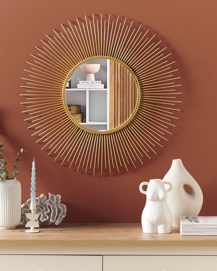 Wall Mirror 80 cm Gold Cilly