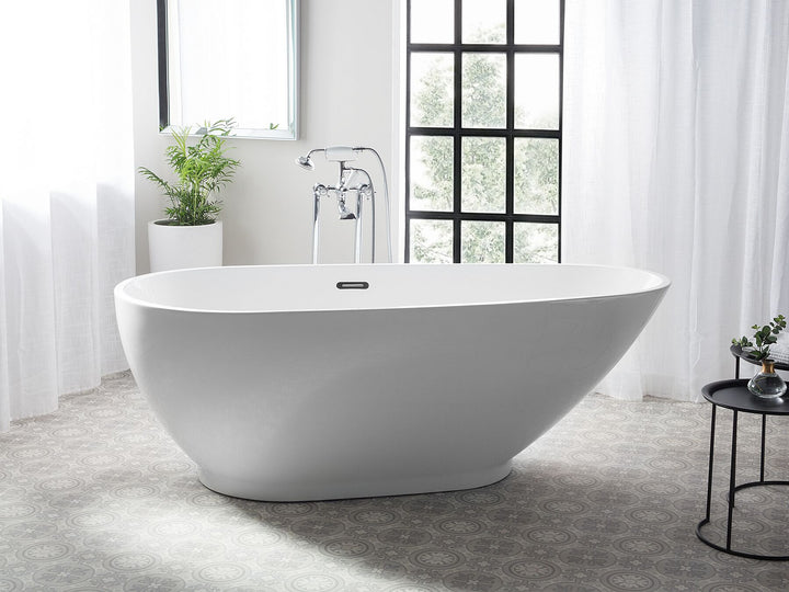 Freestanding Bath 1730 x 820 mm White Guiana