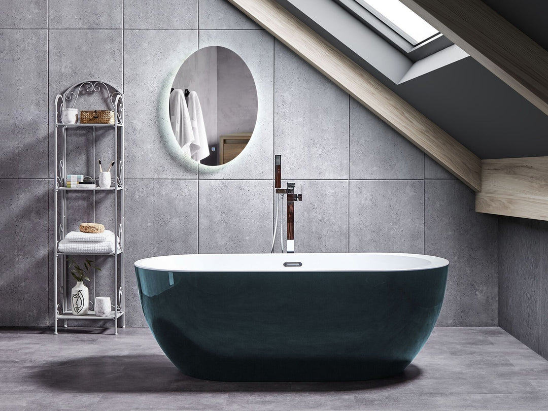 Freestanding Bath 1700 x 800 mm Green Nevis