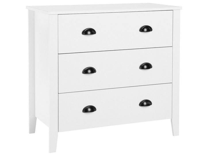 3 Drawer Chest White Donavan