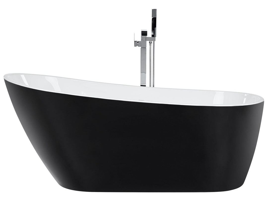 Freestanding Bath 1700 x 780 mm Black Solarte