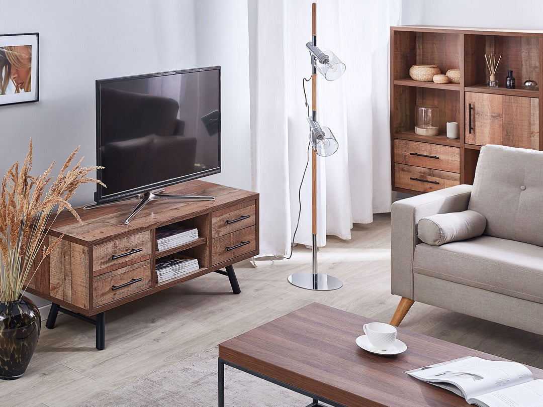 TV Stand Light Wood Atlanta