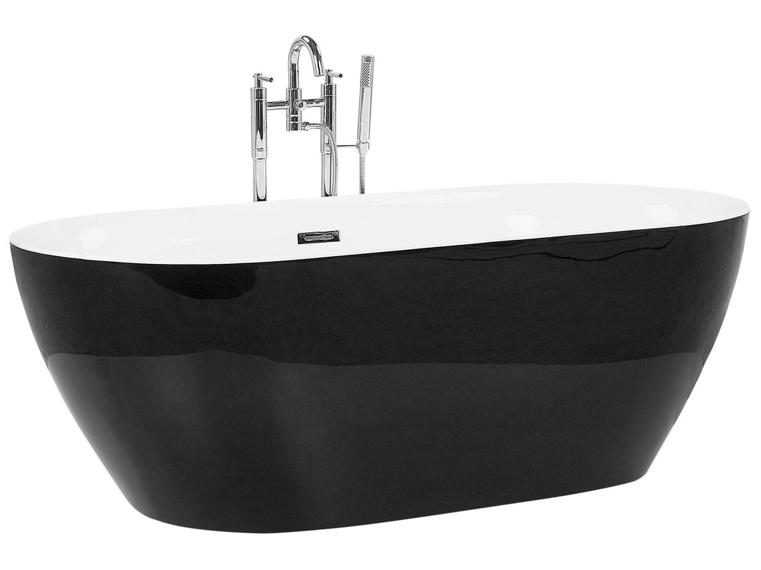 Freestanding Bath 1800 x 800 mm Black Carrera