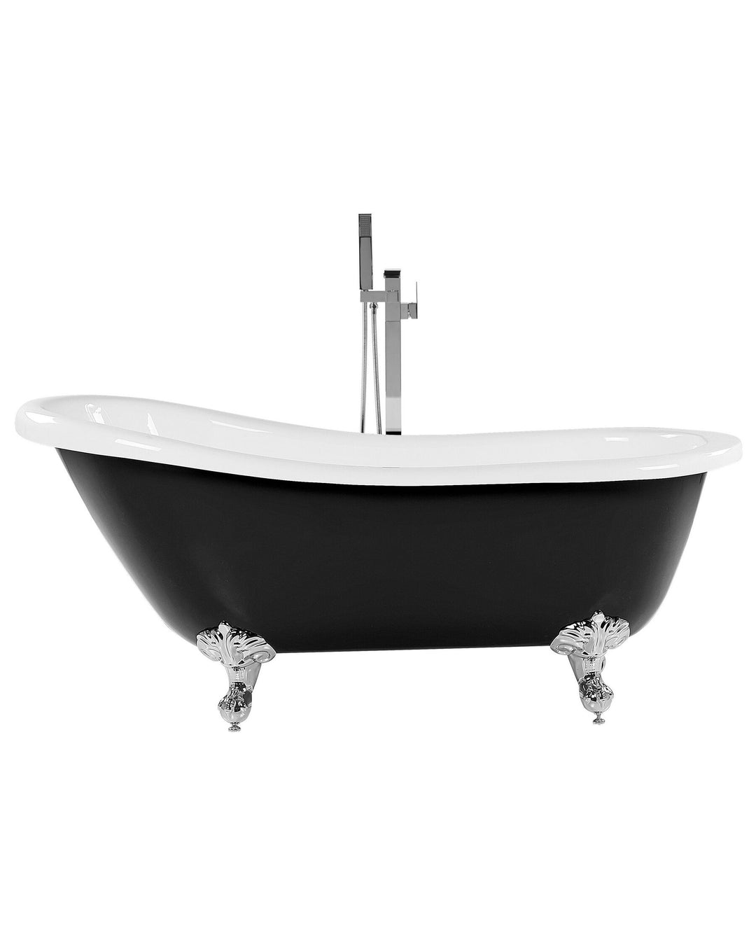 Freestanding Bath 1700 x 760 mm Black Cayman