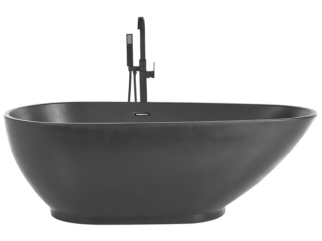 Freestanding Bath 1730 x 820 mm Black Guiana