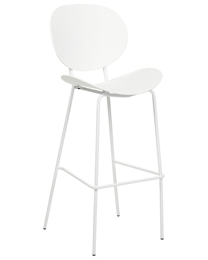 Bar Chair Set of 2 White Shonto