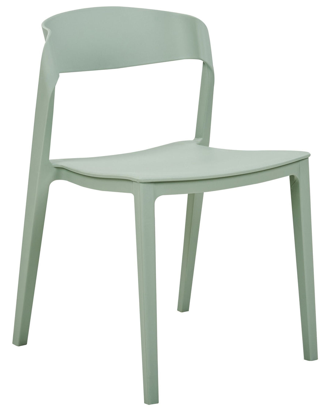 Dining Chair Set of 2 Mint Green Somers