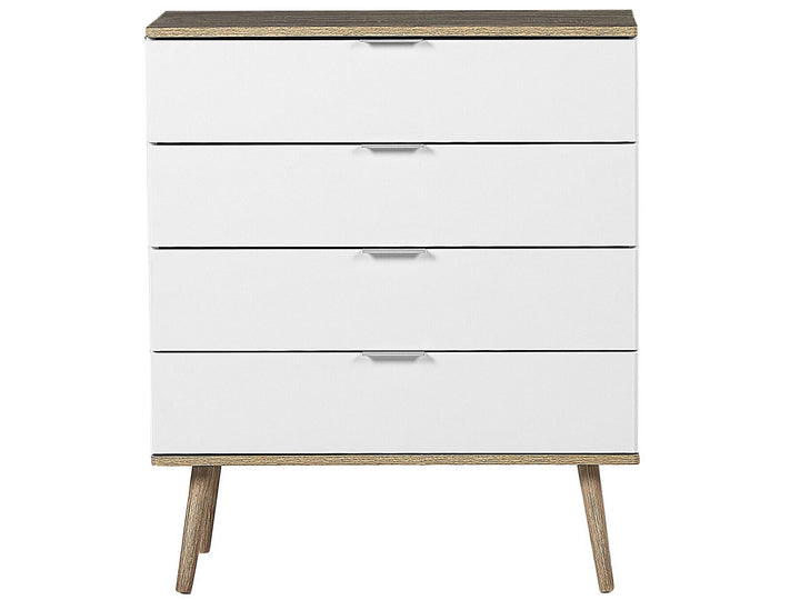 4 Drawer Chest White Walpi