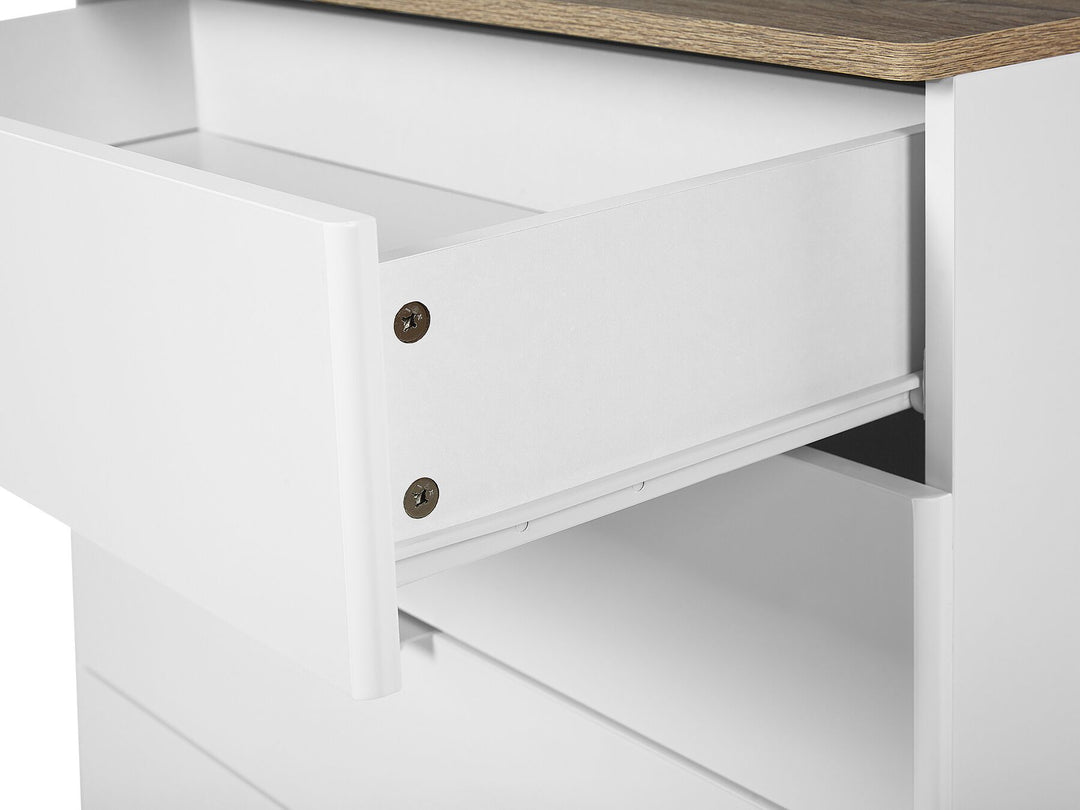 4 Drawer Chest White Walpi