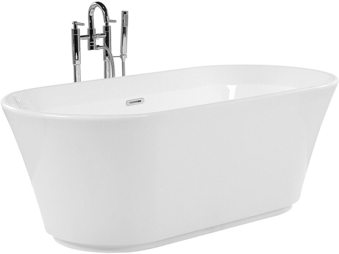 Freestanding Bath 1700 x 800 mm White Ovalle