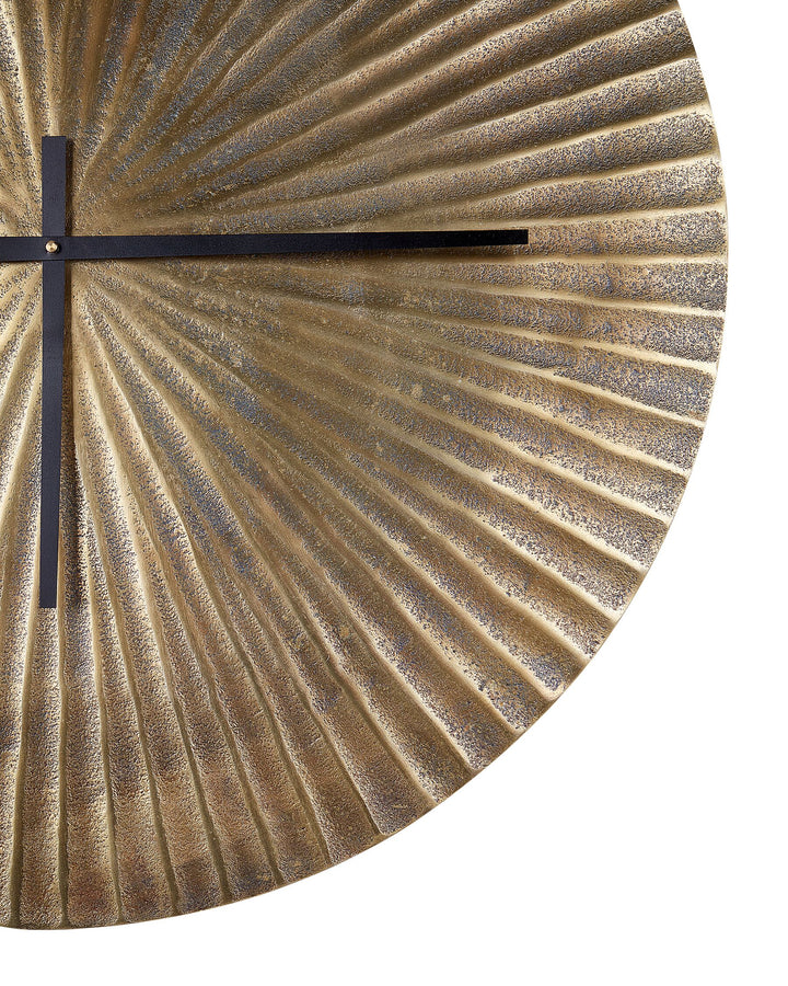 Wall Clock ø 59 cm Brass Vaigai