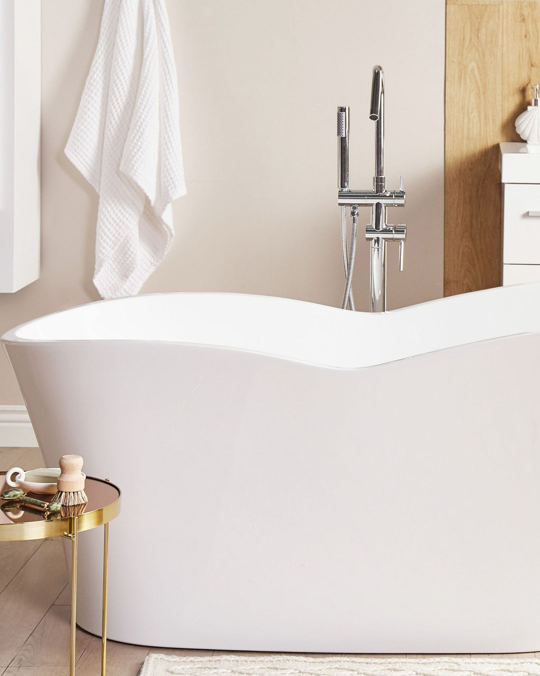 Freestanding Bath 1700 x 800 mm White Dulcina