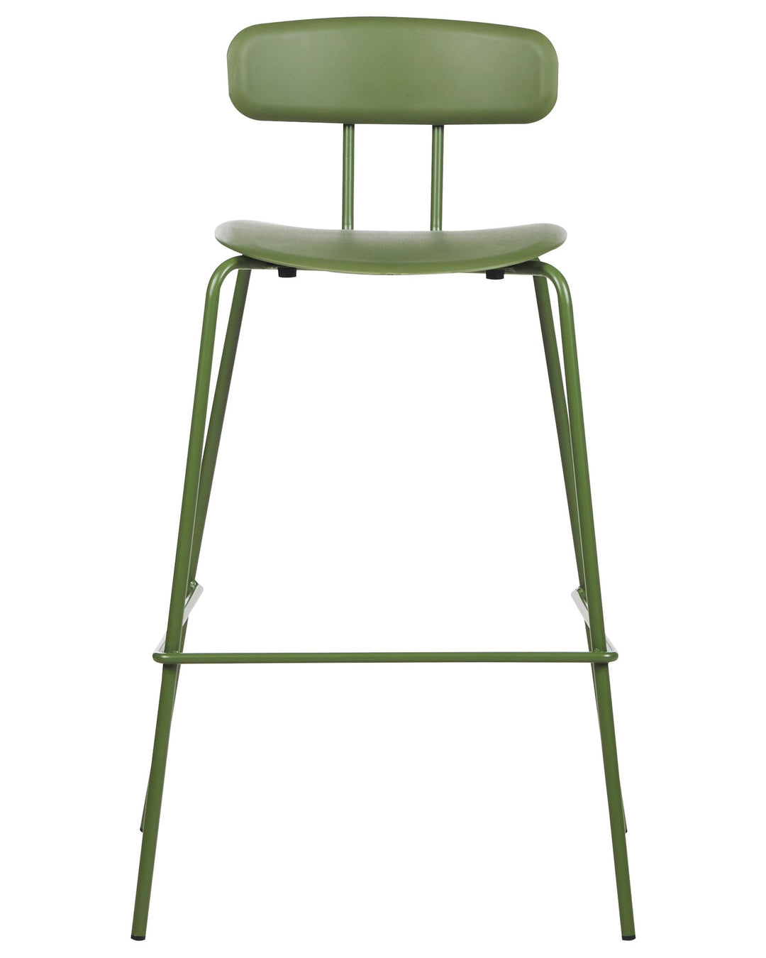 Bar Chair Set of 2 Green Sibley