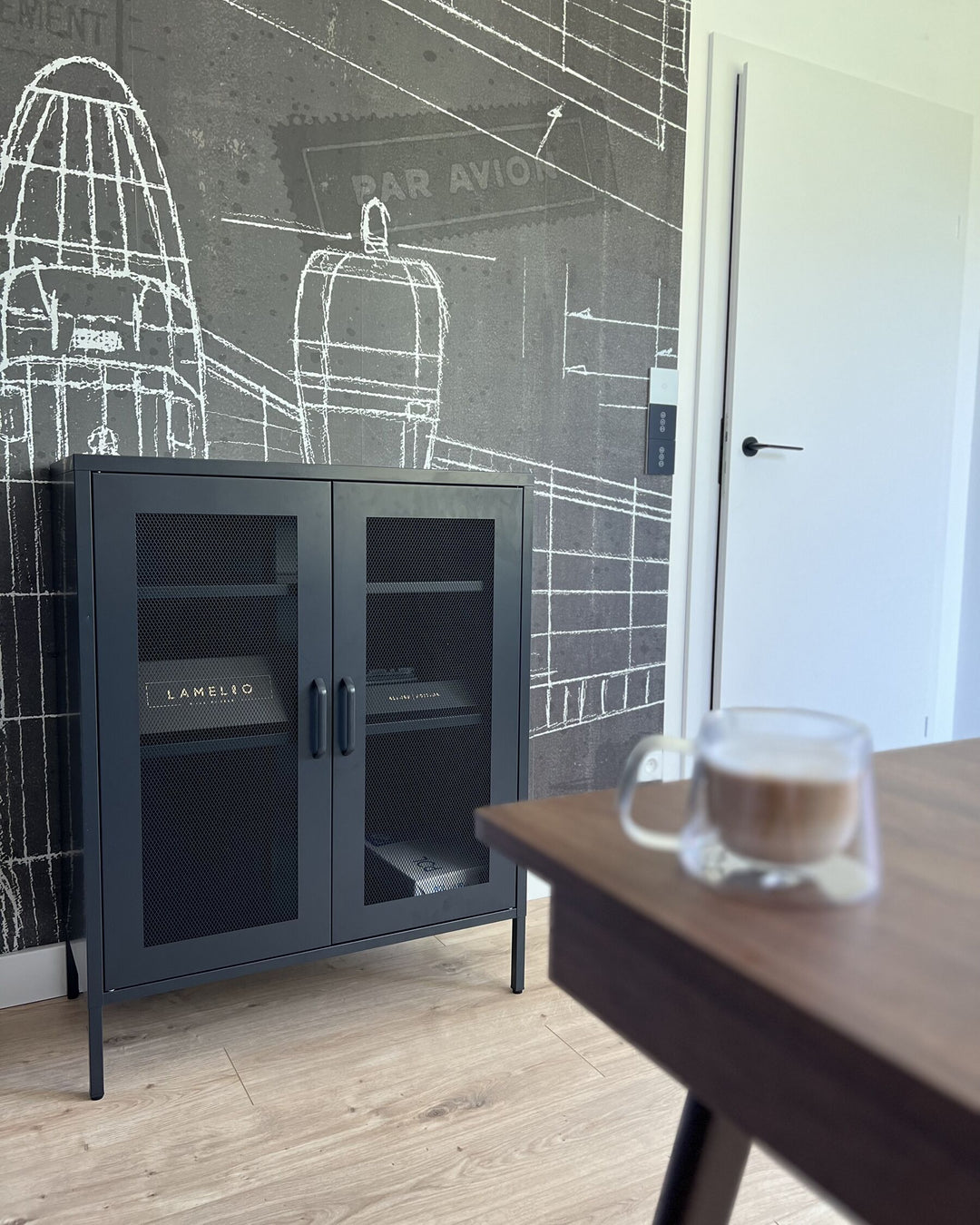 Steel Sideboard Black Wakatipu