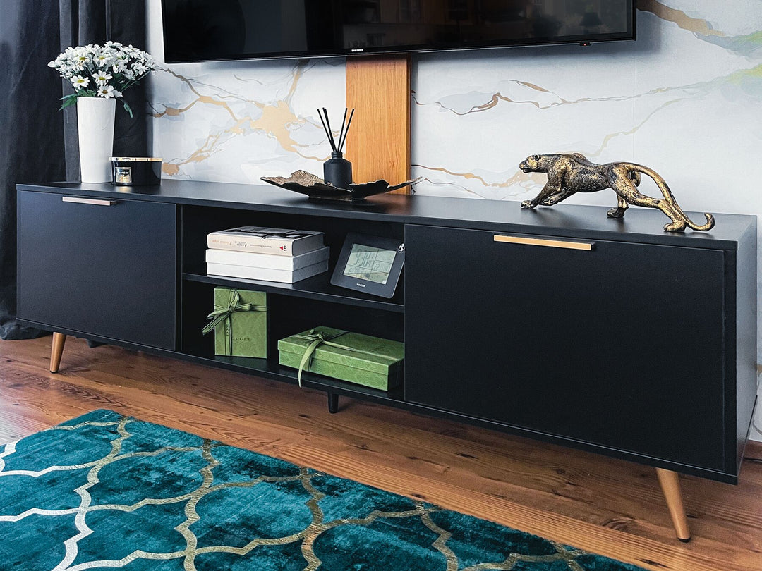 TV Stand Black Indio