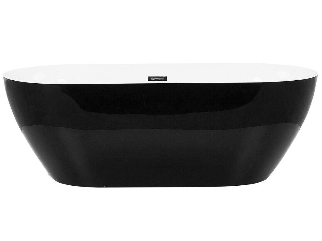 Freestanding Bath 1600 x 750 mm Black Carrera