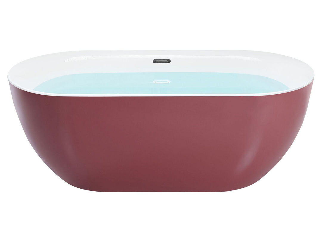 Freestanding Bath 1700 x 800 mm Red Carrera