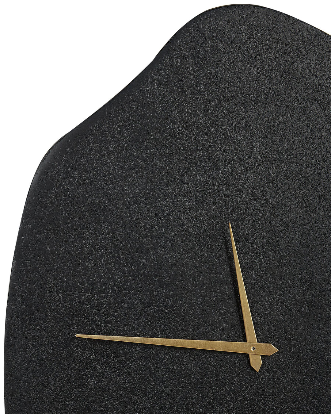 Wall Clock 64 x 44 cm Black Ganges