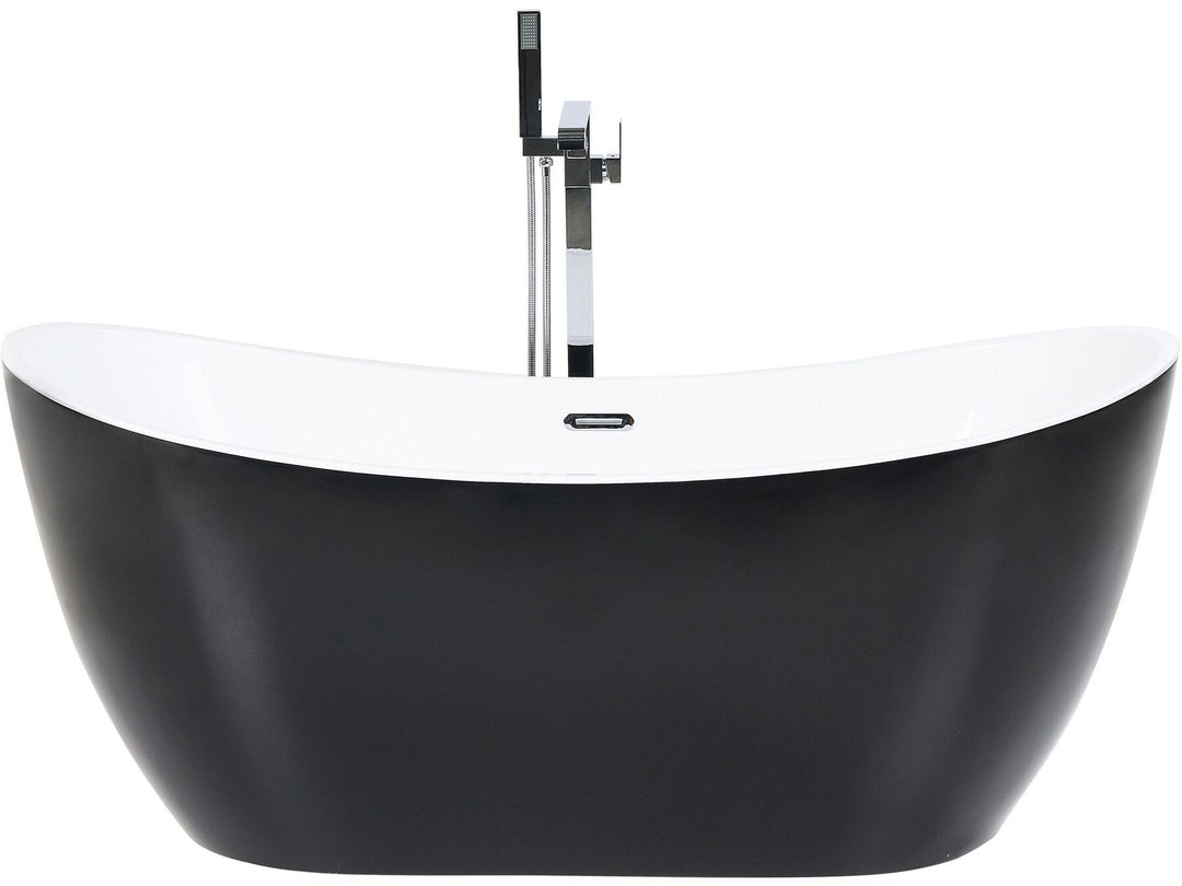 Freestanding Bath 1700 x 770 mm Black Antigua